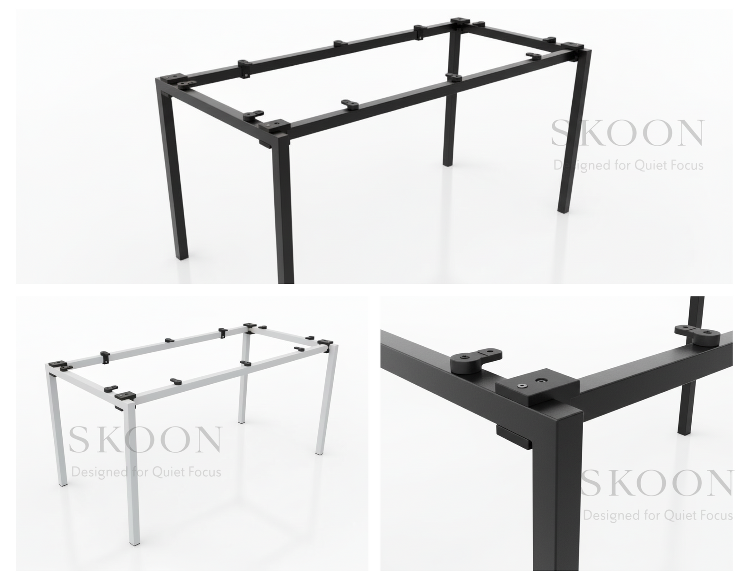 Desk frames