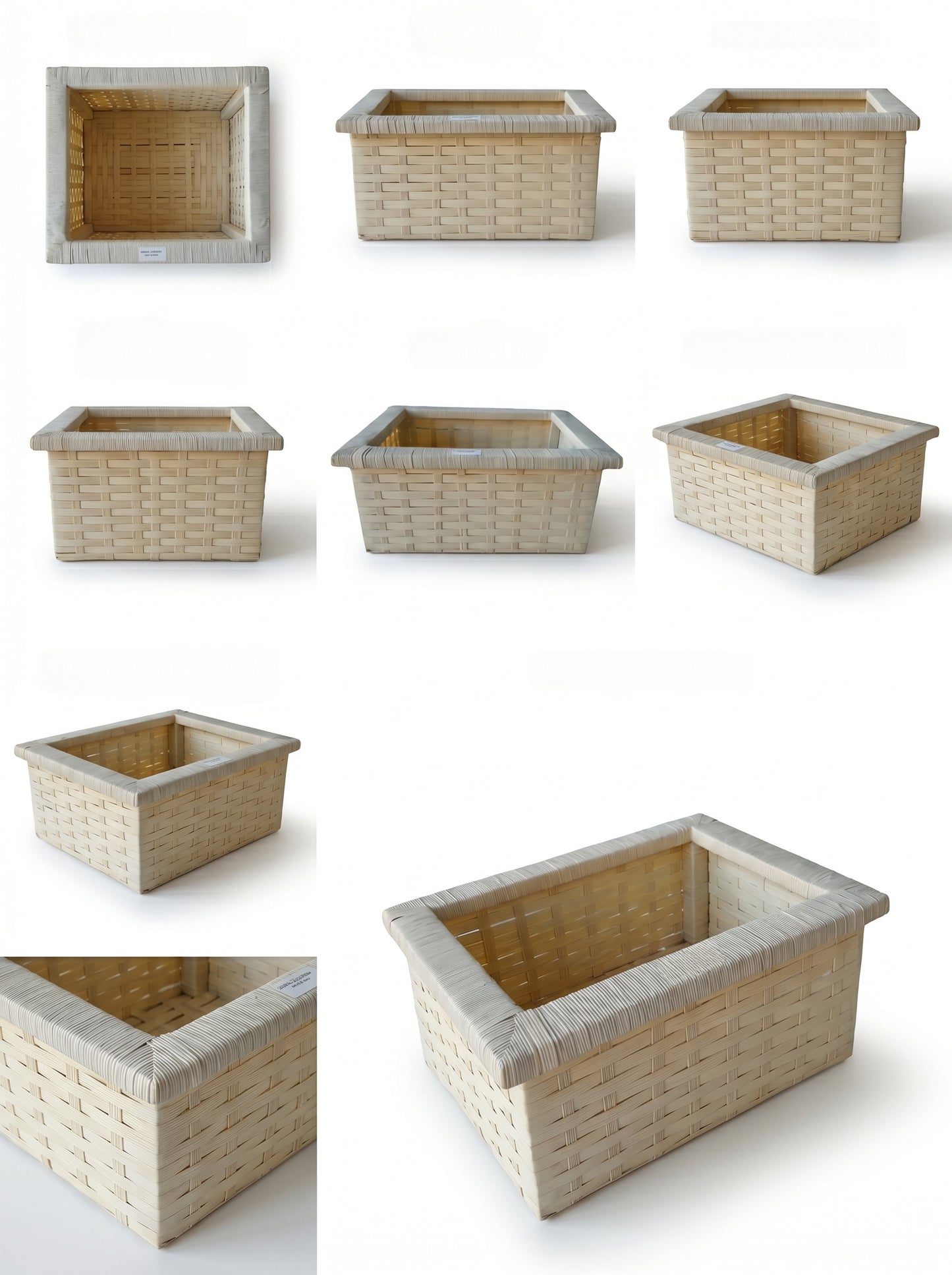 Rattan Organizer Box | بوكس تنظيم راتان